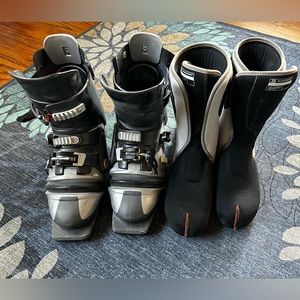 Garmont Syner-G telemark ski boots, size 28.5